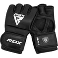thumbnail image 6 of RDX MMA Gloves for Martial Arts Grappling Training Mitts Black S, 6 of 7