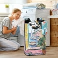 thumbnail image 5 of Yayeee Freestanding Laundry Hamper with Handle Collapsible Large Storage Basket for Clothes, Ocean Boat, 5 of 7