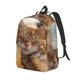 thumbnail image 1 of Balery Relaxing Cat With Orange Juice Mochila Clásica Impresa Básica para Viaje, Mochila Escolar Resistente al Agua, Mochila de Lona con Correas Ajustables-Small, 1 of 5