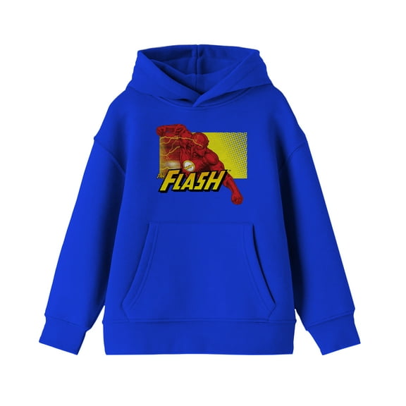 Serious Flash Youth Boy's Royal Blue Hoodie-Medium