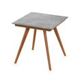 thumbnail image 4 of Furinno Redang Table Supérieure Intelligente Carrée à 4 Pieds, Ciment, 4 of 5