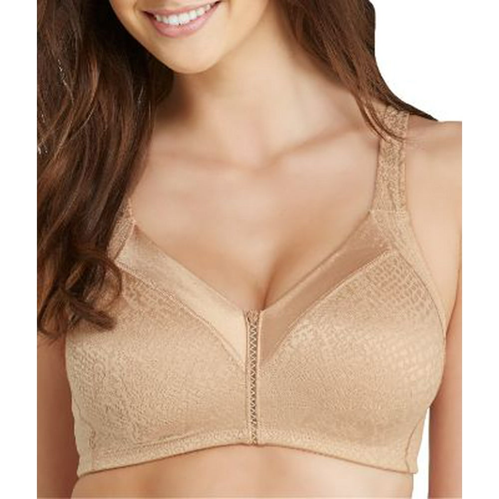 Bali Bali Womens Double Support Minimizer WireFree Bra Style3335