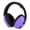 Purple, variant on BIMZUC Kids Sleep Hearing Protection Foldable Design Noise Canceling Earmuffs for Children and Babies, Lightweight ABS Adjustable Headband, 22 NRR, Green
