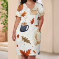 thumbnail image 3 of Bohemian Color Summer Dresses for Women Beach Boho, 3 of 5