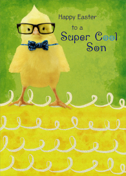 Designer Greetings Super Cool Son Juvenile Easter Card - Walmart.com