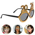thumbnail image 1 of WRITWAA 1Pcs Décoration de Réveillon du Nouvel An Accessoire de Lunettes Design Numéro 2024, 1 of 8