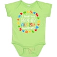 thumbnail image 3 of Inktastic I Love My Brother Autism Awareness Boys or Girls Baby Bodysuit, 3 of 5