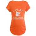 thumbnail image 1 of CafePress - I Play Drums - Maternity Dark T-Shirt, 1 of 1
