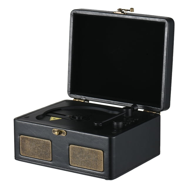 Lecteur, lecteur à Distance Intégré Fapao Lecteur Audio Lecteur Lecteur Intégré 2 Clés Usb Bt Lecteur avec Télécommande Lecteur Portable avec Plateaux Tournants Lecteur à Distance Wotao