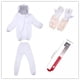 thumbnail image 1 of Disfraz de Apicultor Profesional (incluye chaqueta, pantalón, guantes, rascador) blanco, 1 of 5