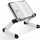 thumbnail image 1 of Soporte para libros ajustable, altura y ángulo ajustables, soporte para libros ergonómico con clips para libros escolares grandes, libros de música, tabletas, recetas de cocina, 1 of 5