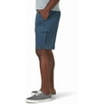 thumbnail image 3 of Wrangler Authentics Men's Classic Cargo Stretch Short, Midnight Blue Size 30-54, 3 of 6
