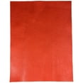 thumbnail image 3 of Pre-Cut Tangerine Cowhide Leather Project Piece 8" x 11" 3oz 1.2mm, 3 of 3