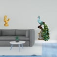 thumbnail image 2 of Figura de pollo, decoración Feng Shui, estatua de , escultura animal, colección de esculturas, elegante adorno de mesa para cumpleaños y aniv, 2 of 8