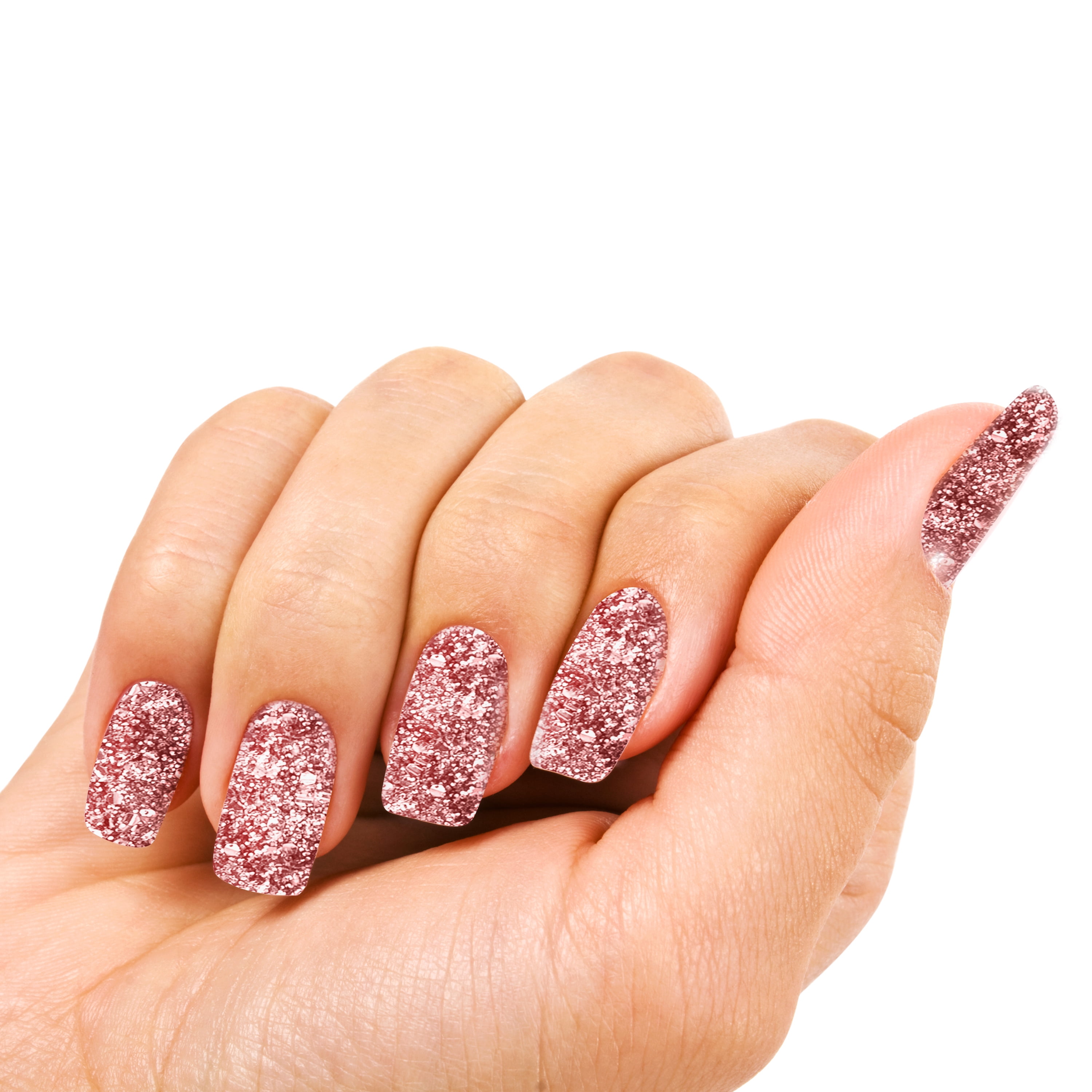 Spring Nails: Try a Pretty Blush Take on the Multi-Colored Nails Trend