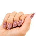 thumbnail image 3 of (3 pack) L.A. COLORS Glitter Vibes Nail Polish, Pure Blush, 0.44 fl oz, 3 of 6