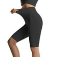thumbnail image 2 of High Waist Yoga Pants Ribbed Capri Leggings for Women Casual Running Stretch Workout Leggings, 2 of 8