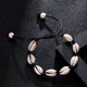 thumbnail image 4 of Mujer de la moda de la concha pulsera hecha a mano tobillera de joyería Juegos de joyas, 4 of 8
