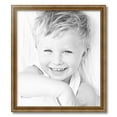 thumbnail image 2 of ArtToFrames 21x24 inch Gold with beads Picture Frame, Gold Wood Poster Frame (4139), 2 of 8