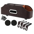 thumbnail image 4 of Miulika Car Headrest Back Seat Hanging Box Cup Tissues Storage Practical Brown, 4 of 9