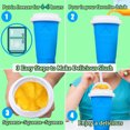 thumbnail image 4 of Ice Slushy Cup,Casewin Magic Quick Frozen Smoothie Cup, Safe Icee Maker Slushy Machine for Home and Kids, Frozen Drink Maker, Freezer Cups for Smoothies, Cooling and Frozen Magic Cups, 4 of 9