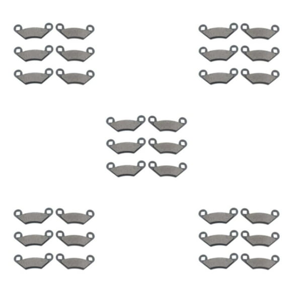ZheElen Plaquettes de Frein avant 6x pour Moto 1/2/3/5 pour Kits EFI POLARIS 2014-2017 570 Type 1 5 Pcs