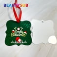 thumbnail image 4 of BEAUTYSUB 1,15 mm HD de una sola cara blanco brillante LS-CO015 Sublimación de alta definición Adornos navideños personalizados decorativos, 4 of 4