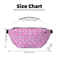 thumbnail image 3 of Naloa Donuts Print Running Belts for Men Women,Running Fanny Pack with 2-Zipper Pockets,Waterproof Waist Pack for Travel Hiking Running Outdoor Sports, 3 of 8