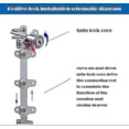 thumbnail image 3 of 2 Pieces Drawer Lock With Key For Furniture Plunger Lock For Cabinet Showcase Filing Cabinets, Diameter 16mm, Length 61mm (silver) s202412246883, 3 of 5