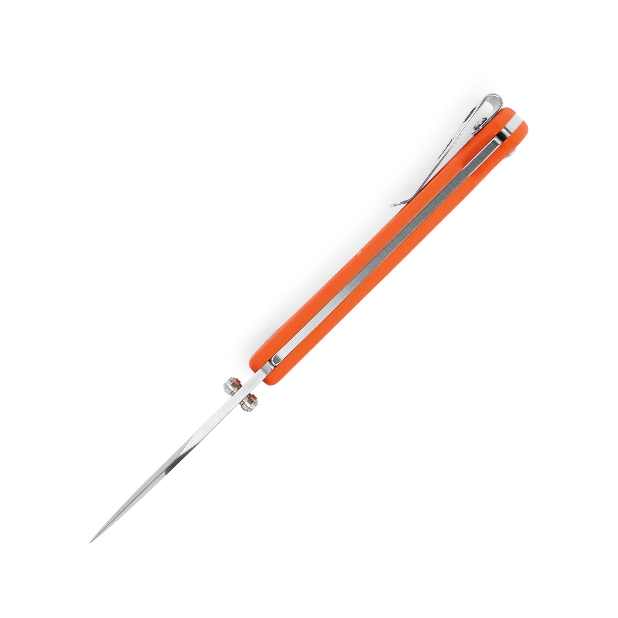 Buck Knives 112 Slim Select Folding EDC Knife, 3” Pocket Knife Blade, Orange, 2.5 oz