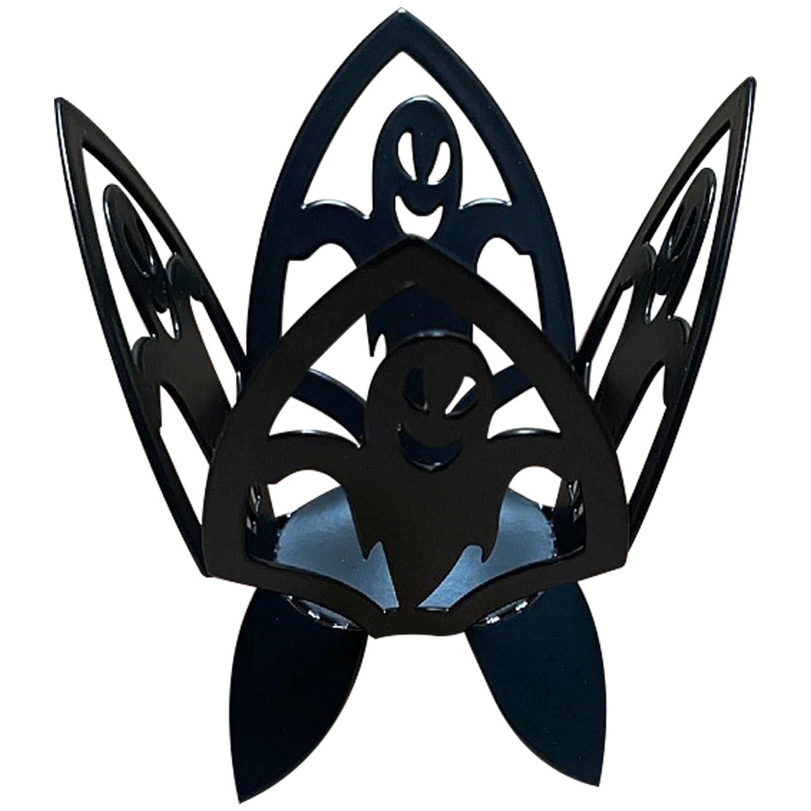 Halloween Pumpkin Candle Holder Iron Pillar Candle Stands Decorative