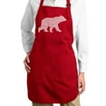 thumbnail image 1 of Full Length Word Art Apron - Mama Bear, 1 of 2