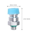 thumbnail image 2 of Shisuyan 4PC Air-conditioning Pipe Input Connector Air Conditioner Connector Inflation Head (Assorted Color), 2 of 8