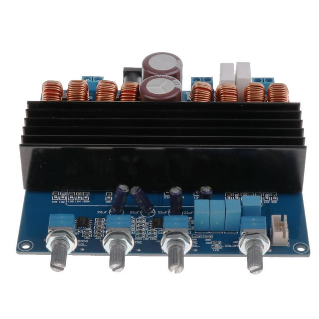 2 * + 200 W Tda7498 Subwoofer Amplificador de Potencia Digital licencia de Amplificador de sonido Módulo Accesorios Yotijar Placa de amplificador de potencia digital