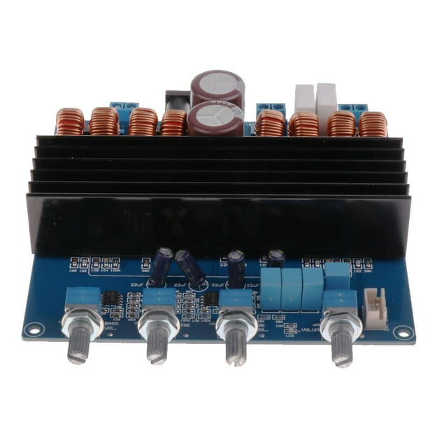 2 * + 200 W Tda7498 Subwoofer Amplificador de Potencia Digital licencia de Amplificador de sonido Módulo Accesorios