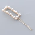 thumbnail image 3 of Mujeres Pinza para el cabello Horquilla Pasador para el cabello Boda Accesorios para el cabello para novia - elegante y moderno Rectángulo Salvador Dali Perlas Broche para el cabello para mujer, 3 of 9
