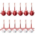thumbnail image 2 of 12Pcs Christmas tree Bells Small Iron Loose Beads For Festival Party Decoration/Christmas Tree Decoration/DIY Crafts Accessories, 2 of 3