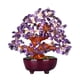 thumbnail image 4 of Mini árbol de dinero de cristal Billuyoard estilo Bonsai decoración de oficina en casa púrpura Type2 NO2, 4 of 6