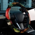 thumbnail image 6 of Mushroom 14.5 Inch Printing PVC Leather Car Wheel Cover Auto Accessories Steering Wheel Cover Steering Wheel Covers Car Wheel Covers, 6 of 6