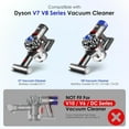 thumbnail image 2 of 2 Pcs Trigger Switch Button Replacement Compatible with Dyson V7 V8 SV10 SV11 Vacuum Cleaner, Strong Power Switch Button Repair Accessories with Repair Tools Kit, 2 of 7