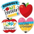 thumbnail image 2 of Big Dot of Happiness Teacher Retirement - Pencil Apple Decorations DIY Happy Retirement Party Essentials - Set of 20, 2 of 6