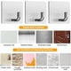 thumbnail image 4 of Ganchos adhesivos para toallas, ganchos de pared autoadhesivos de alta resistencia para cocina y baño, ganchos de acero inoxidable de fácil instalación, 4 of 5