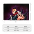 thumbnail image 7 of Jujutsu Kaisen Rug, Ultra Soft Flannel Area Rug With Non-Slip Backing, Plush Memory Foam Carpet Rug For Bedroom, Living Roo,M Dining Ro,Om Playroom, Absorbent Washable Floor Mat, 7 of 7