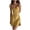 Yellow, variant on LYEAA Womens Casual Nightgowns Sleeveless Cozy Summer Short Night Gowns Chemise Solid V Neck Fitted Soft Pajamas Sleepwear Loungewear Fashion Breathable Elegant Women's Sleepshirts Nightdress Black L