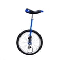 thumbnail image 1 of Soozier 20 Inch Unicycle Wheel Free Stand Chrome Uni-bicycle Cycling Exercise Blue, 1 of 1