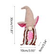 thumbnail image 3 of Moocorvic Easter Gnomes Decorations Plush Easter Bunny Egg Carrot Handmade Elf Stuffed Animals Gifts Toys, 3 of 6