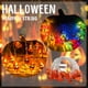 thumbnail image 2 of Guirnalda de linternas de Halloween, guirnalda de linternas de calabaza, accesorios decorativos, luces decorativas, 2 of 2