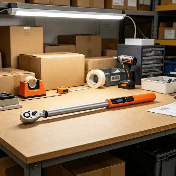 Digital Torque Wrench, 1/2" Drive Electronic Torque Wrench Kit, 25–250 ft.lb / 34–340 N.m, ±2% Accuracy, 3-Mode Adjustable with LED Screen & Buzzer Calibration