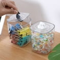thumbnail image 2 of unbranded 1Pcs Cotton Swab Case for Store Use Clear AS Plastic Keep Clean and Dry Square Shape Simple Design, 2 of 8