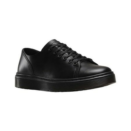 - dr. martens women's dante 6 eye raw casual oxfords black leather 5 m uk 7 m us